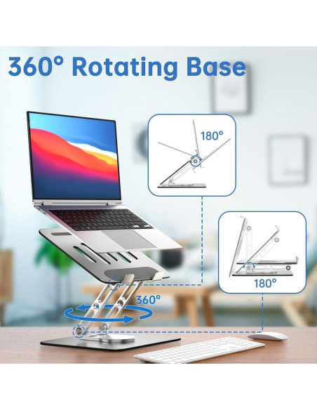 Soporte para Laptop Ajustable GleYo TM1 Ergonómico 30 cm