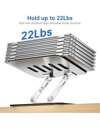 Soporte para Laptop Ajustable GleYo TM1 Ergonómico 30 cm