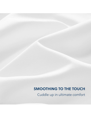 Sábana Ajustable Queen Bedsure Microfibra Ultra Suave 40.64 cm