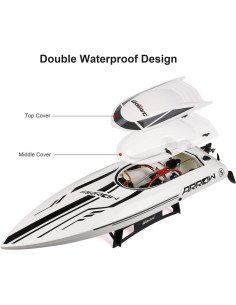 Barco RC UDIRC 63cm Brushless 48 km/h para Adultos y Niños 2