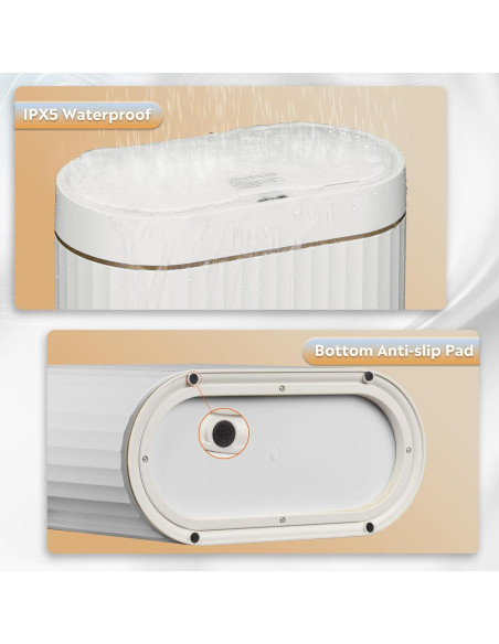 Cubo de Basura Automático WLIVE 9L con Sensor de Movimiento