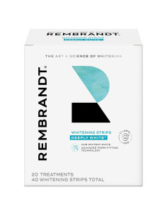Tiras Blanqueadoras Rembrandt Blanco Profundo - 40 Tiras