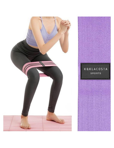 Bandas de Resistencia K&KLACOSTA Set de 3 Niveles Antideslizantes