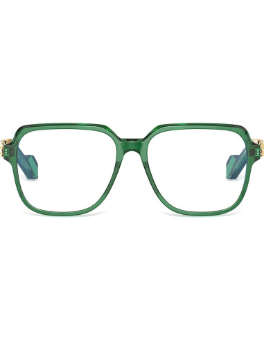 Gafas Bloqueo Luz Azul VISOONE Ryan Cuadradas TR90 Verde