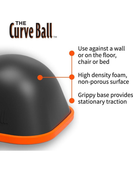 Pelota Curva Tiger Tail - Liberación Muscular Estacionaria 14 cm