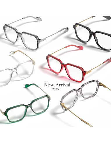 Gafas Bloqueo Luz Azul VISOONE Ryan Cuadradas TR90 Verde