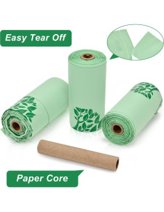 Bolsas Ecológicas para Excremento de Perro Red Window 100 Unidades 2