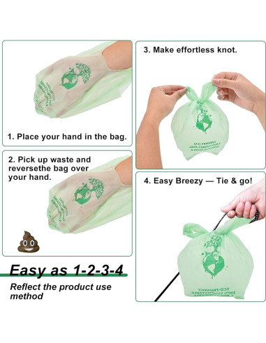 Bolsas Ecológicas para Excremento de Perro Red Window 100 Unidades