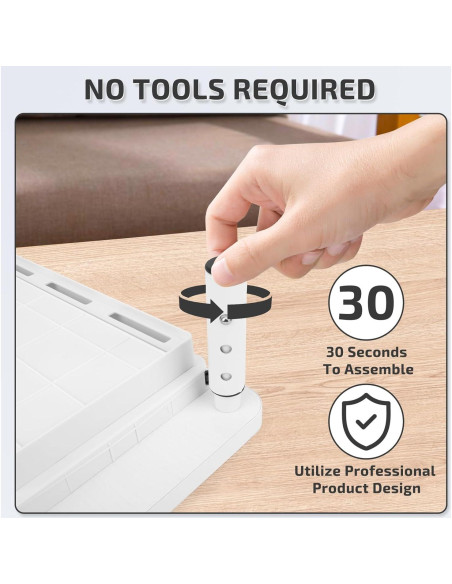 Soporte para Monitor BEHEY Ajustable Blanco 36.83 cm Ergonómico