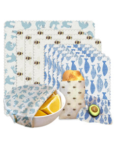 Envolturas de Cera de Abeja Reutilizables 9 Pack - abejawrap