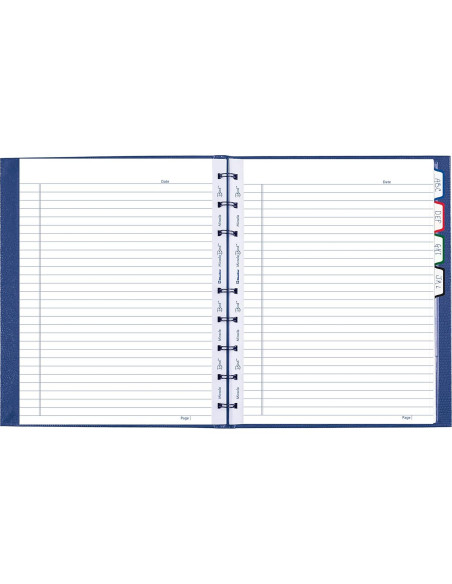 Cuaderno MiracleBind Blueline 150 Páginas Cubierta Dura 23.5x18.4cm