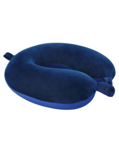 Almohada de Viaje Makimoo Espuma de Memoria Azul Ajustable