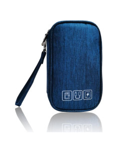 Bolsa Organizadora de Cables DUMEALAGR Marino 20.4x14x3.5cm
