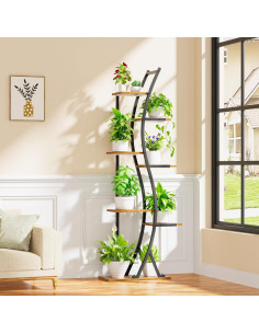 Soporte de Plantas Interior con Luces de Crecimiento 157 cm 2