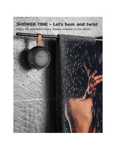 Altavoz Bluetooth Portátil Impermeable IPX7 SumYanHing Negro