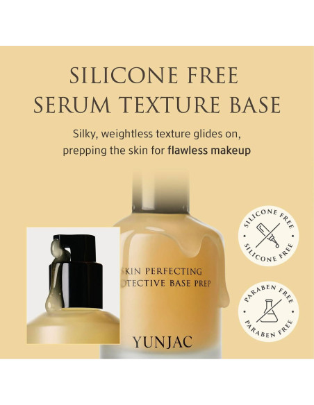 Base Prep Yunjac 39.7 ml - Primer Hidratante Sin Silicona