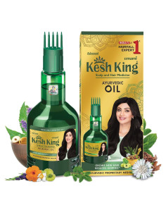 Aceite Capilar Ayurvédico Kesh King 300ml - Crecimiento y Fortalecimiento