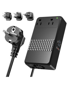 Convertidor de Voltaje 220V a 110V HYTED 600W USB Carga Rápida