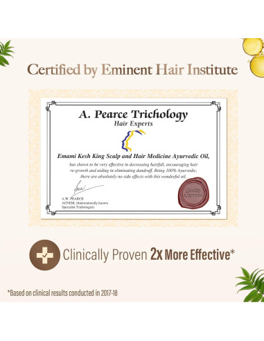 Aceite Capilar Ayurvédico Kesh King 300ml - Crecimiento y Fortalecimiento