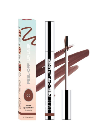 Tinte de Labios Peel-Off Mate JIMYAUQIN Marrón Oscuro 3.54 ml