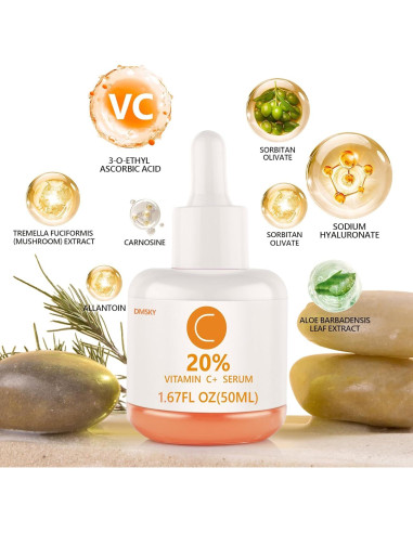 Suero Facial Vitamina C 20% Dmsky con Ácido Hialurónico 181g