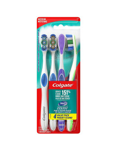 Colgate 360 Cepillo de Dientes Mediano + Pasta Blanqueadora 90g 2