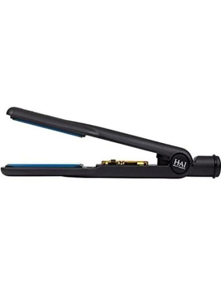 Plancha de Cerámica HAI C-001C Azul Clásico 2 en 1 con 5 Temperaturas