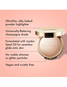 Iluminador en Polvo ICONIC LONDON 15.87 g - Vegano y Cruelty Free 2