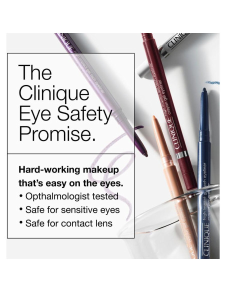 Delineador de Gel Clinique Alto Impacto Impermeable 14.8cm