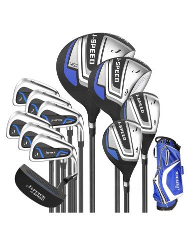 Conjunto de Palos de Golf Jaffick 12 Piezas para Hombre