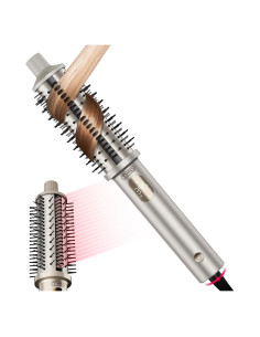 Cepillo Térmico TYMO Stylux Pro 1.5" Alisador y Rizador 2 en 1