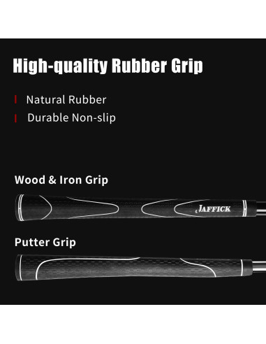Conjunto de Palos de Golf Jaffick 12 Piezas para Hombre