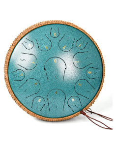 Tambor de Lengua de Acero Lidguni 35 cm 15 Notas Verde