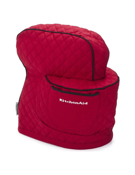 Cubierta ajustada KitchenAid para batidora de pie 4.5L Rojo