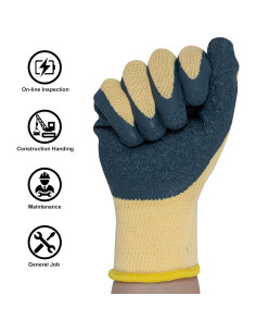 Guantes Aislados Eléctricos 400V Caucho Antideslizantes - 2 Pares 2