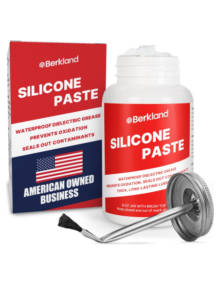Grasa Dielectrica de Silicona Berkland 226.8g - Impermeable y Versátil
