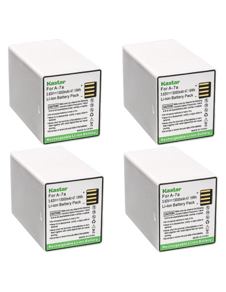 Batería Kastar 4-Pack Litio-ion 13000mAh para Arlo Pro 3