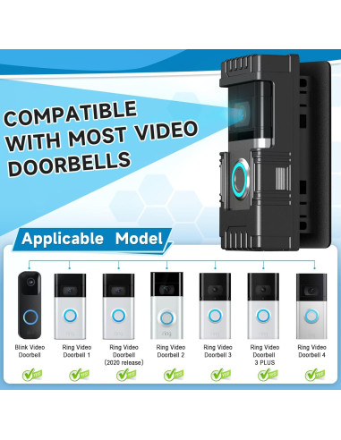 Soporte Antirrobo para Timbre de Video TagRecove - Ajustable