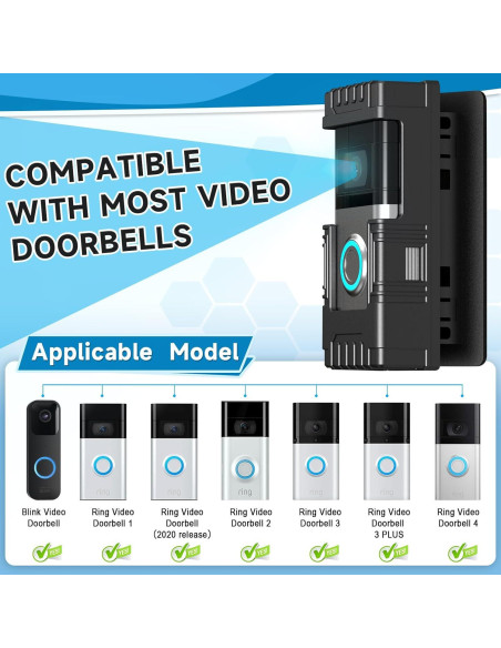Soporte Antirrobo para Timbre de Video TagRecove - Ajustable