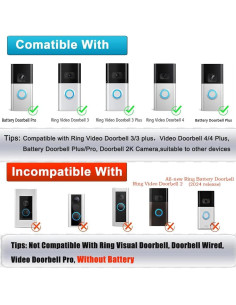Panel Solar 6W LIFEMOI para Timbres Ring - IP66, 4m Cable 2