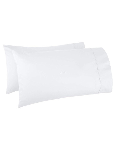 Funda de Almohada Extra Alta TREND BEDDING MART Rey Algodón 600 Hilos