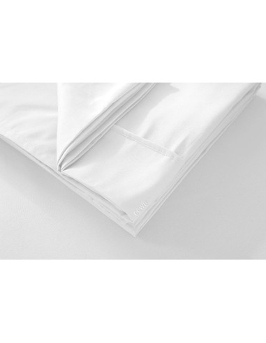 Funda de Almohada Extra Alta TREND BEDDING MART Rey Algodón 600 Hilos