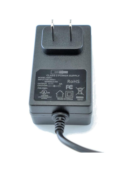 Adaptador AC/DC OMNIHIL 8 pies (2.44m) compatible SodaStream SOT-001