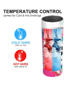 Taza Aislada de Acero Inoxidable TUMBTU 600ml Divertida 2