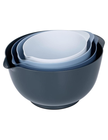 Juego de Cuencos de Mezcla BoxedHome 4 Piezas Antideslizante