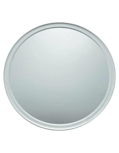 Bandeja de Pizza de Aluminio Winco 16 Pulgadas Bisel Ancho