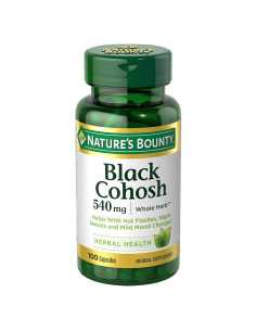 Suplemento Cohosh Negro Nature's Bounty 540 mg 100 Cápsulas