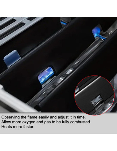 Piezas de Repuesto Weber Spirit E210 - Barras Flavorizer y Quemadores