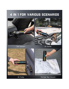 Aspiradora de Coche Fanttik V8 Apex 4-en-1 Inalámbrica 2