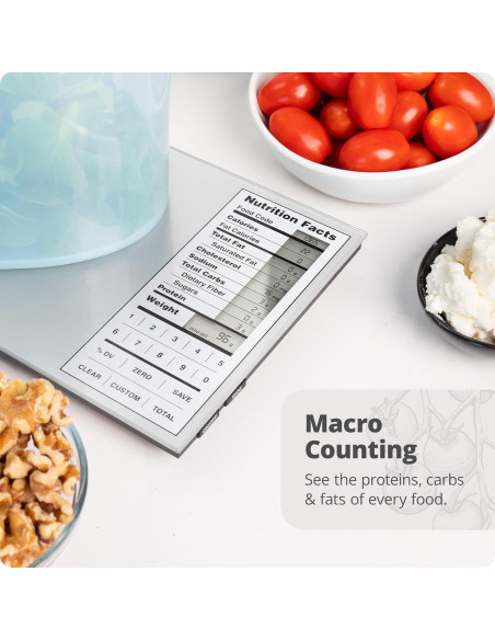 Báscula de Nutrición Greater Goods 0450A 23.6x15.2cm Báscula de Nutrición Greater Goods 0450A 23.6x15.2cm